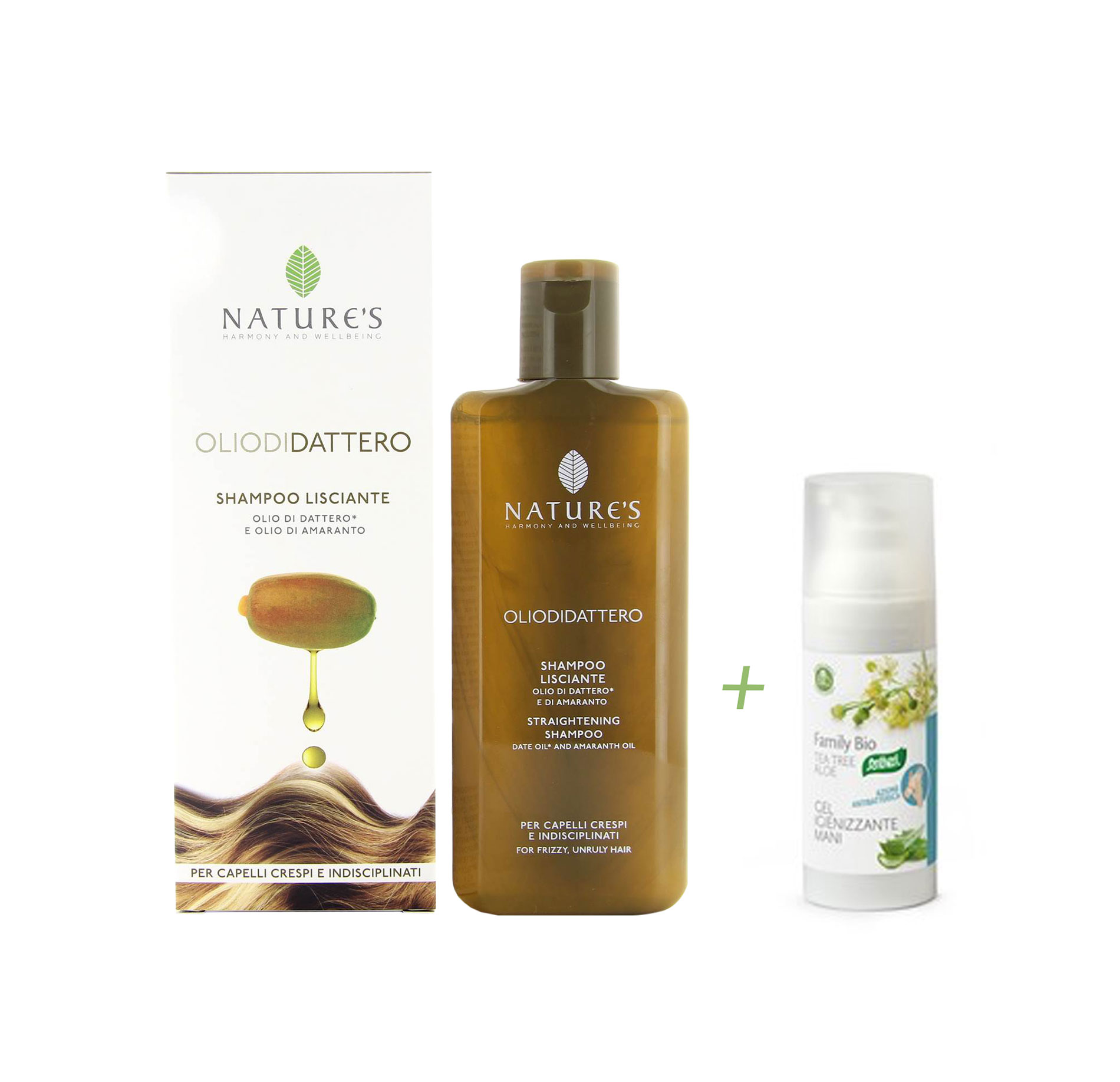 Oliodidattero Glättungsshampoo 200 Ml – Mit Sahel-Dattelöl & Amaranth-Öl Für Krauses, Widerspenstiges Haar